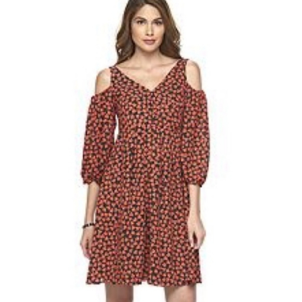 Disney Alice by Colleen Atwood Red Heart Dress